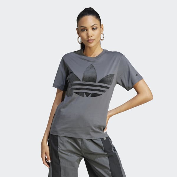 Adidas big trefoil tee online