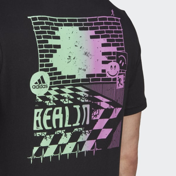 Preto T-shirt Berlin CW851