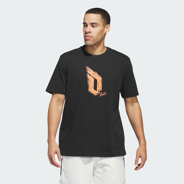 adidas Dame Graphic Tee Black adidas Philippines