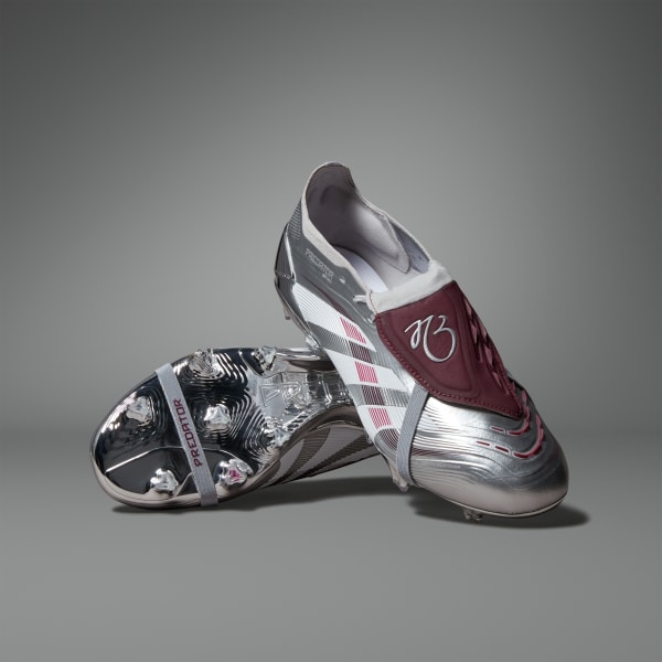 Silver Predator Elite JB Fold-Over Tongue Firm Ground Boots