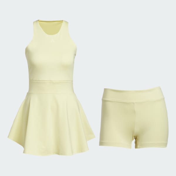 Amarillo Vestido Tennis Climacool
