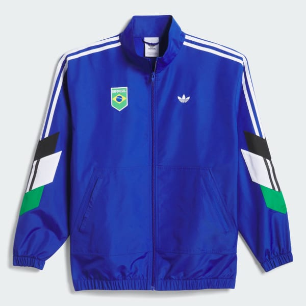 Adidas brazil track jacket discount