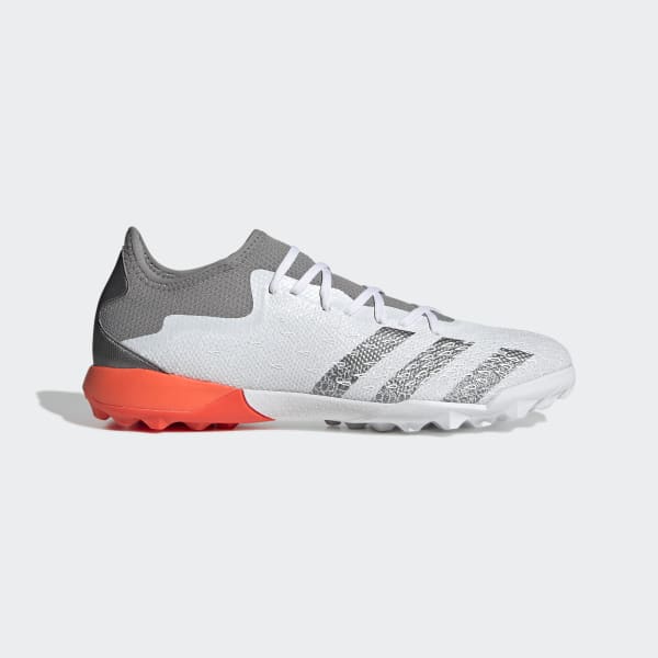 Blanco Zapatos de Fútbol Predator Freak.3 Pasto Sintético