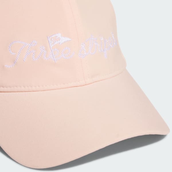 ピンク 【ゴルフ】撥水 リボンキャップ