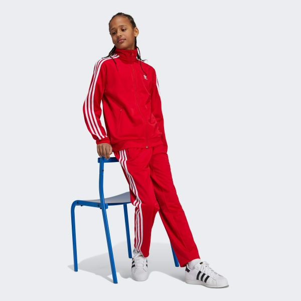 Rojo Chaqueta Adicolor Firebird Niños
