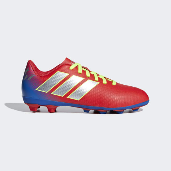 adidas Nemeziz Messi 18.4 Flexible Ground Boots - Red | adidas Turkey