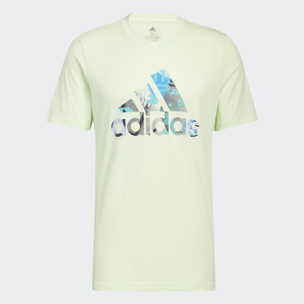 Green Multiplicity Badge of Sport Graphic Tee VT987