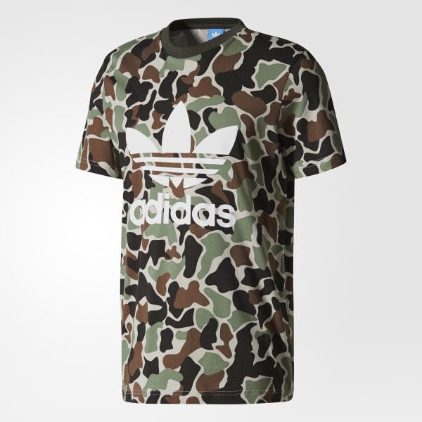 polera adidas camuflaje