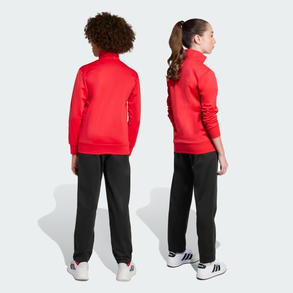 Rojo Conjunto deportivo de tejido de tricot para niños Colour Pop