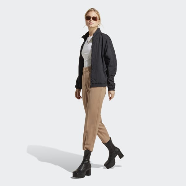 Schwarz Premium Essentials Nylon Originals Jacke