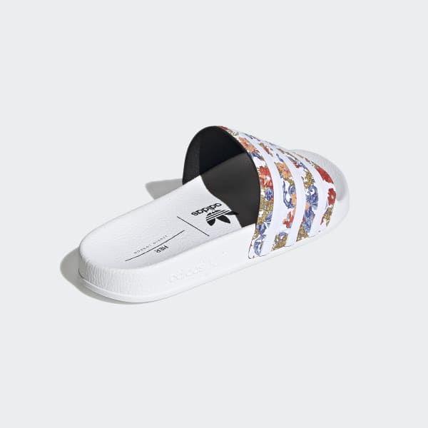 adidas Adilette Slides - White | adidas India