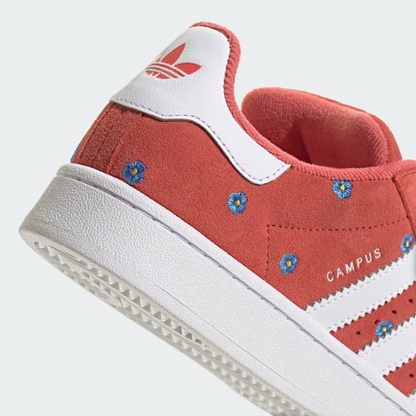 Adidas campus shoes womens red on sale