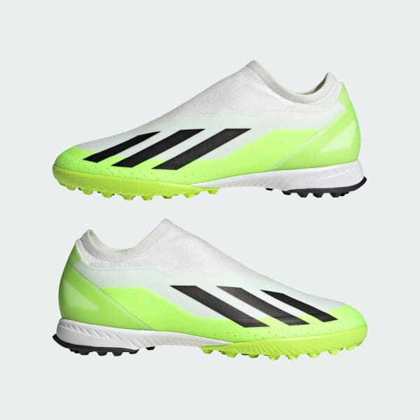 adidas X Crazyfast.3 Laceless Turf Shoes - White | Soccer | adidas US