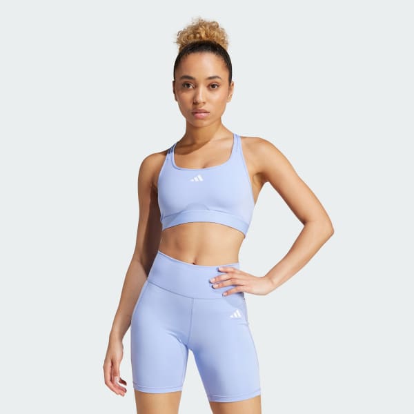 Azul Top Deportivo Powerreact Training Soporte Medio