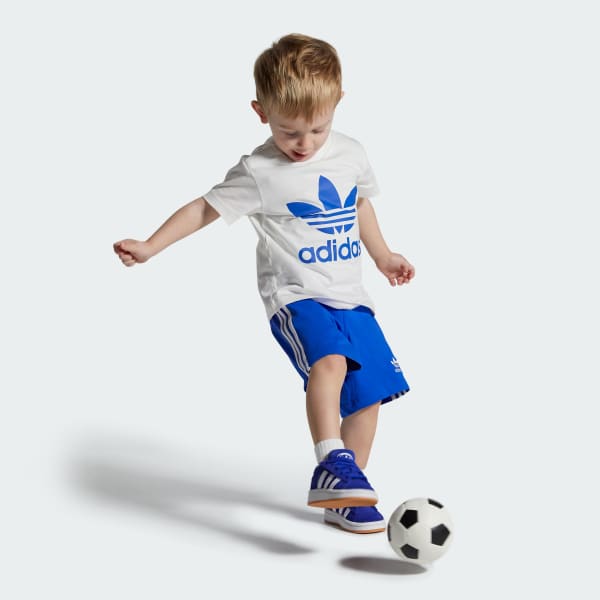 Blue Campus 00s Comfort Closure Elastic Lace Shoes Kids