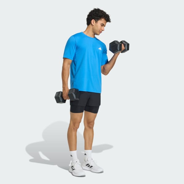 Blue WORKOUT ESSENTIALS FEELREADY T-SHIRT