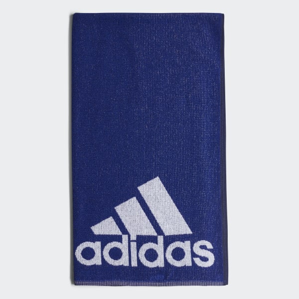Blue adidas swim Towel Large ABA41