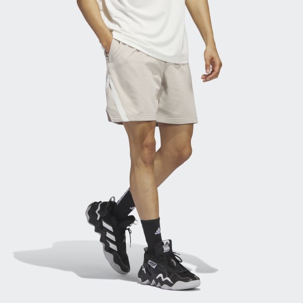 Adidas beige shorts hotsell