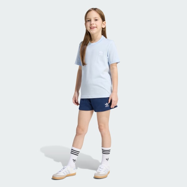 Blue Shorts and Tee Set Kids