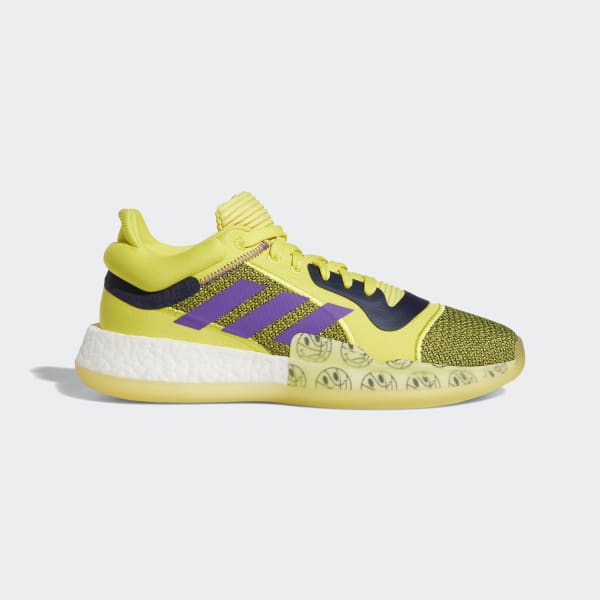 adidas Marquee Boost Low Shoes - Yellow 