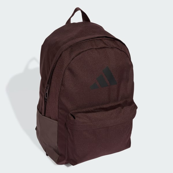 Brown Classic 3 Bar Logo Backpack