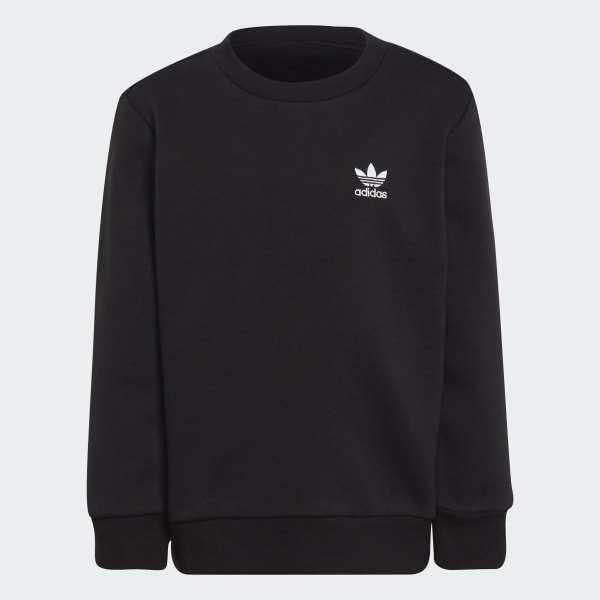 Black 아디컬러 크루 세트