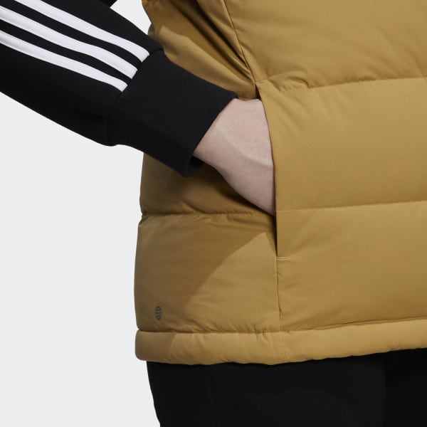Bezowy Helionic Down Vest ZG316