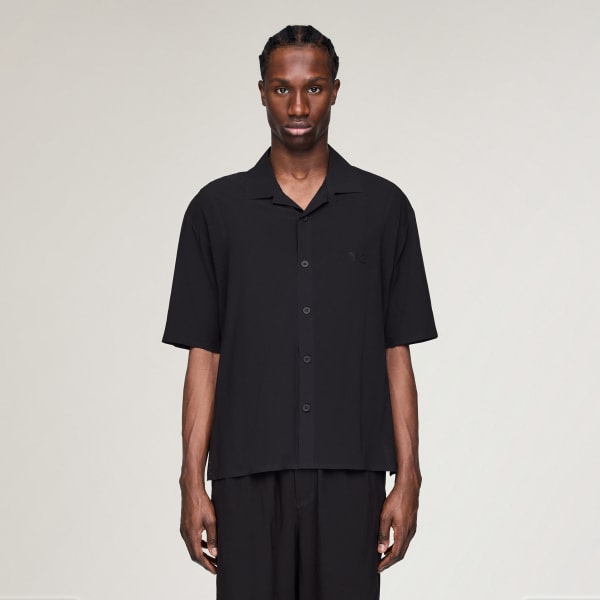Black Y-3 ULTRALIGHT WOVEN SHIRT