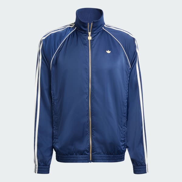 Azul Chamarra Deportiva Premium