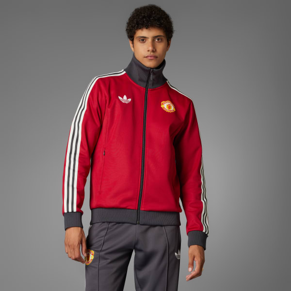 adidas Manchester United Originals Jacke Rot adidas Deutschland