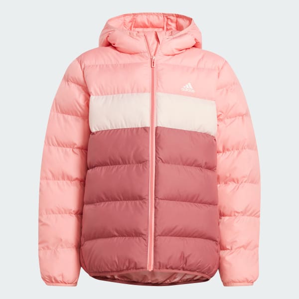 Pink Synthetic Down Jacket