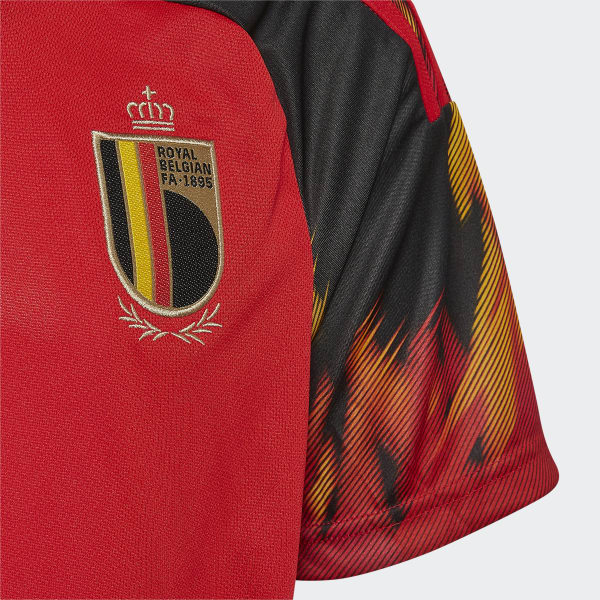 Rojo Camiseta primera equipación Bélgica 22