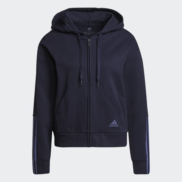 Adidas cropped zip up track top shop
