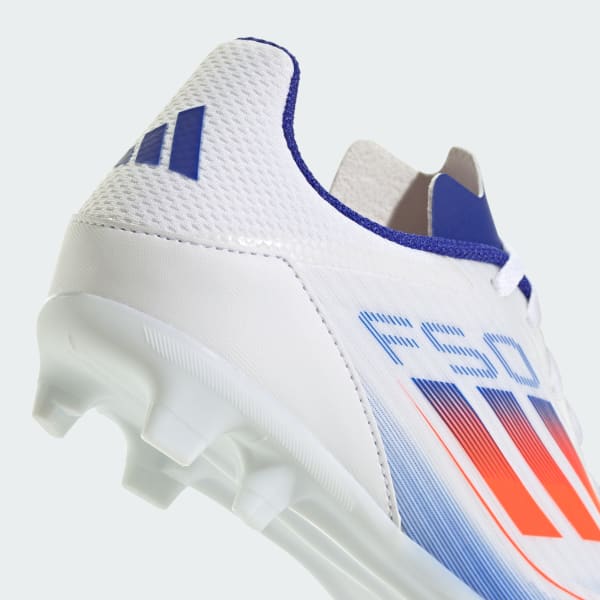 adidas Buty F50 League FG/MG Cleats Kids - Bialy | adidas Poland