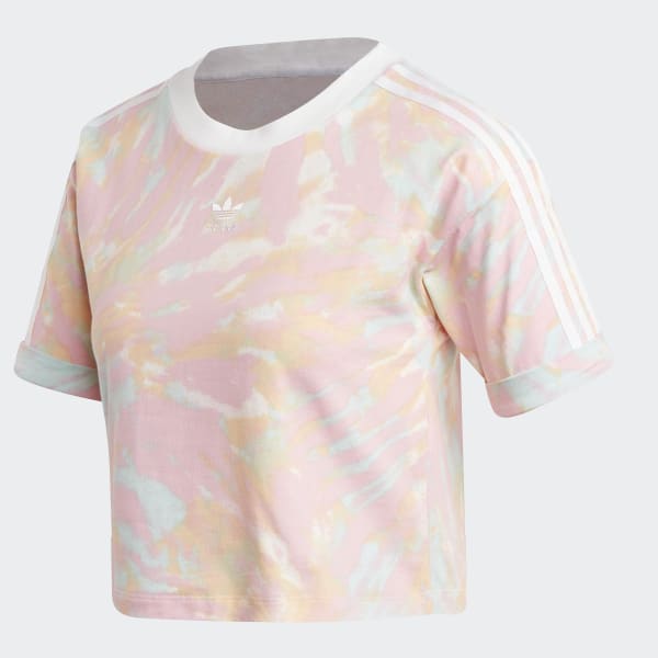 adidas pink top