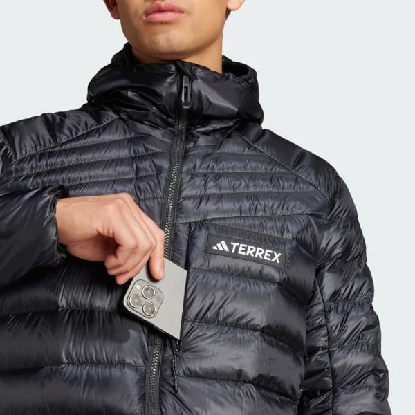 アディダス テレックス Xperior Cold. Rdy フード付きダウンジャケット - ブラック | アディダス ジャパン