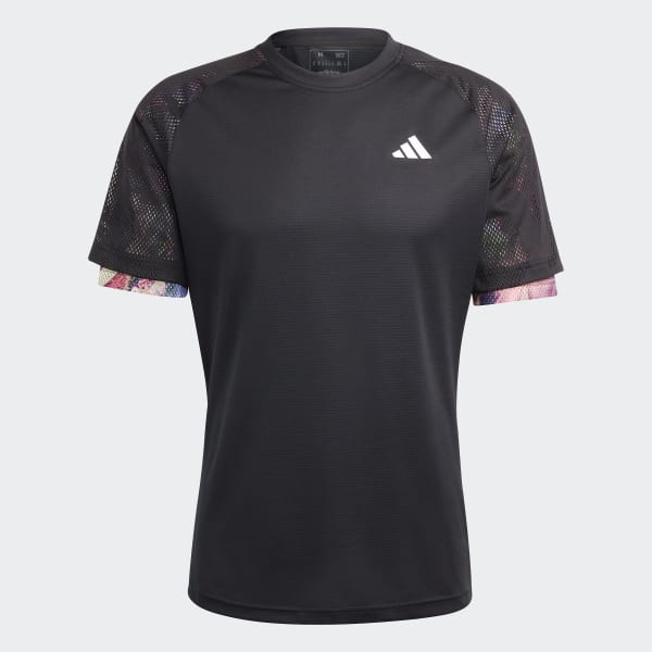 Black Melbourne Tennis HEAT.RDY Raglan T-Shirt