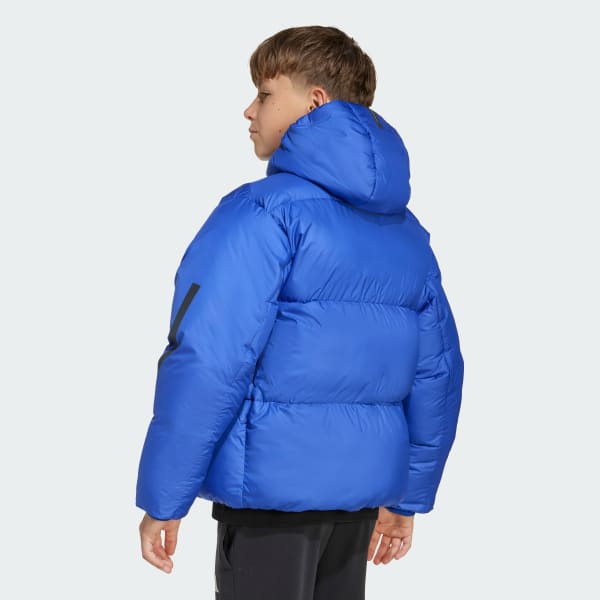 Blue adidas Z.N.E. Puffer Jacket Kids