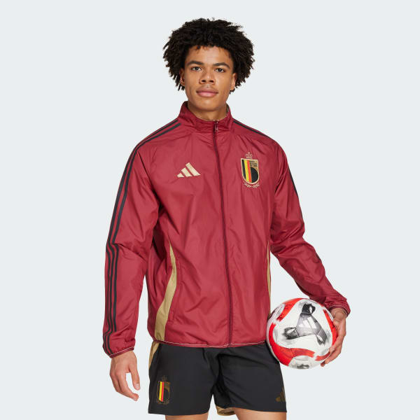 Burgundy Belgium Anthem jakke