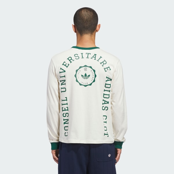 blanc T-shirt manches longues CLOT