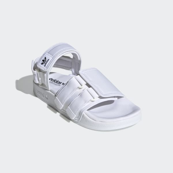 White New Adilette Sandals
