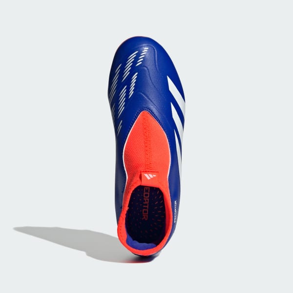 Azul Chuteira Sem Cadarços Predator League Campo Infantil