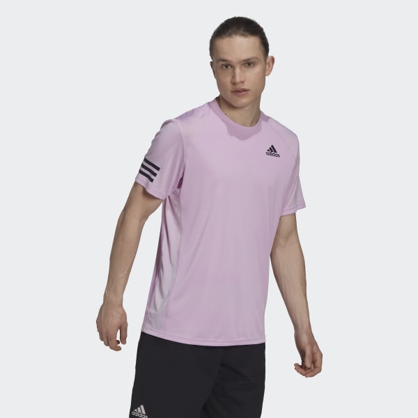 Purple Club Tennis 3-Stripes T-Shirt 22590