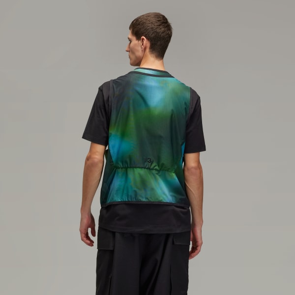 Multicolor Y-3 Allover Print Mesh Vest