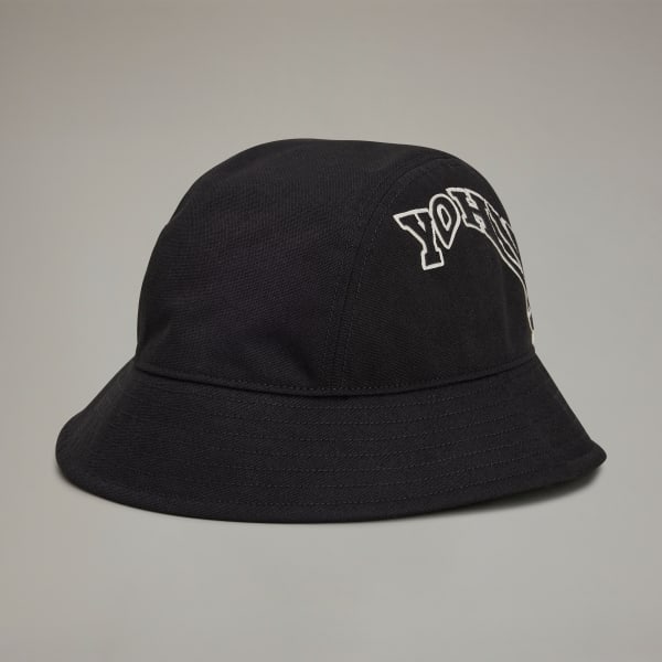 Negro Gorro Y-3 Graphic Bucket