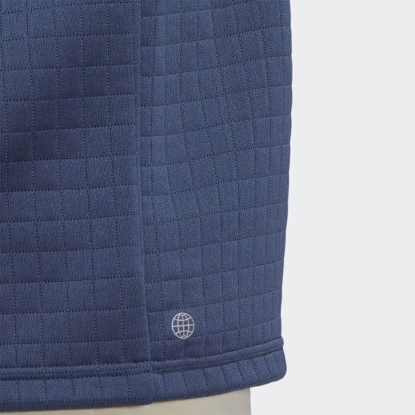 Azul Camisola com Fecho a 1/4 DWR DVY86