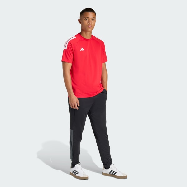 Negro PANTALÓN DE CORTE CLÁSICO Y PIERNA CÓNICA AJUSTADA 3 TIRAS CLIMACOOL SERENO