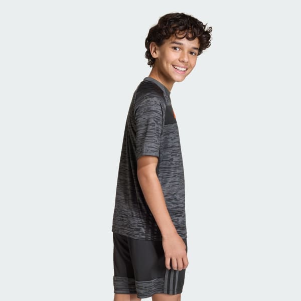 Negro REMERA TIRO25 ESSENTIALS PARA NIÑOS