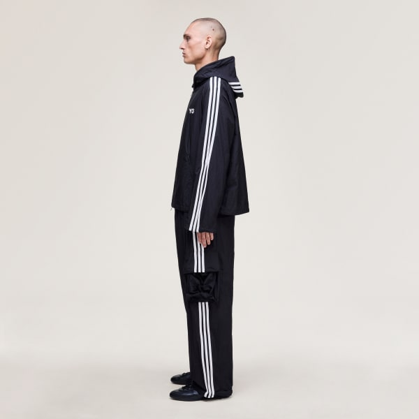 noir PANTALON CARGO 3 BANDES Y-3 NYLON WIRED