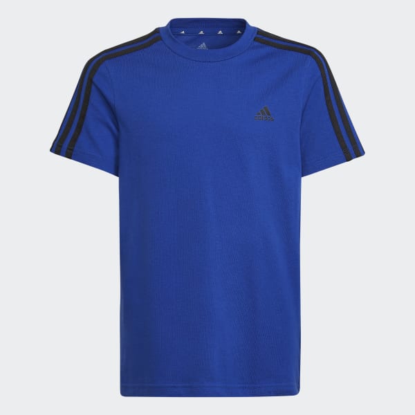 Azul Camiseta 3 Rayas adidas Essentials